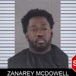 Zanarey McDowell mugshot