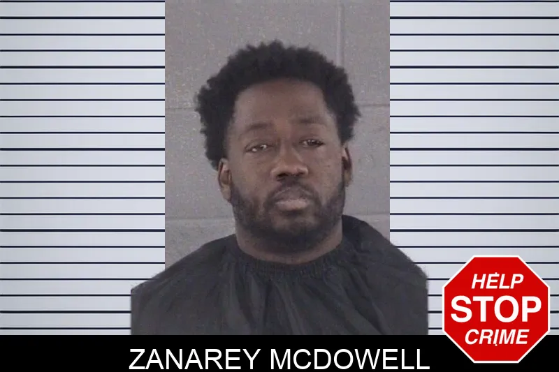 Zanarey McDowell mugshot