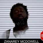 Zanarey McDowell mugshot