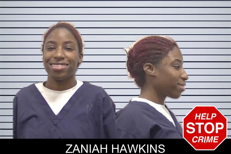 Zaniah Hawkins mugshot