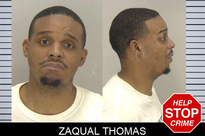 Zaqual Thomas mugshot