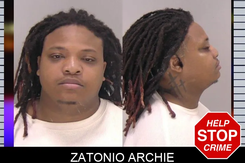 Zatonio Archie mugshot