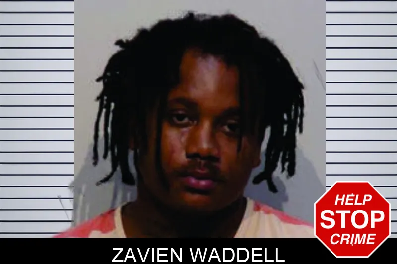 Zavien Waddell mugshot