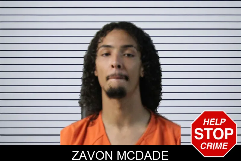 Zavon McDade mugshot