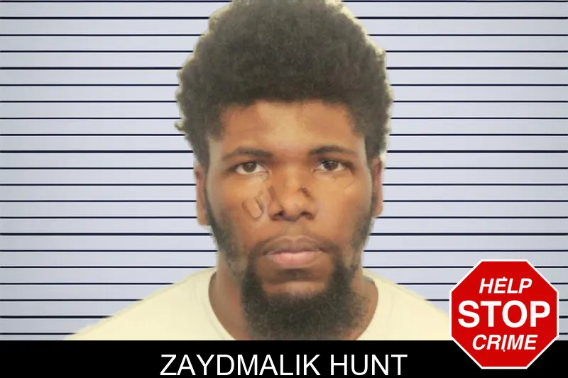 Zaydmalik Hunt mugshot