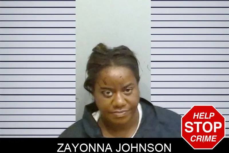 Zayonna Johnson mugshot