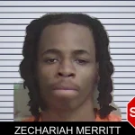 Zechariah Merritt mugshot