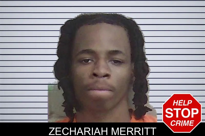 Zechariah Merritt mugshot