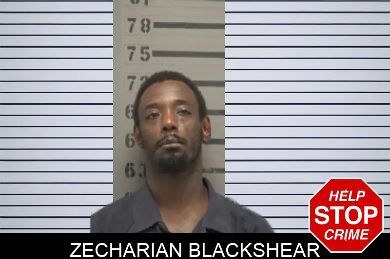 Zecharian Blackshear mugshot
