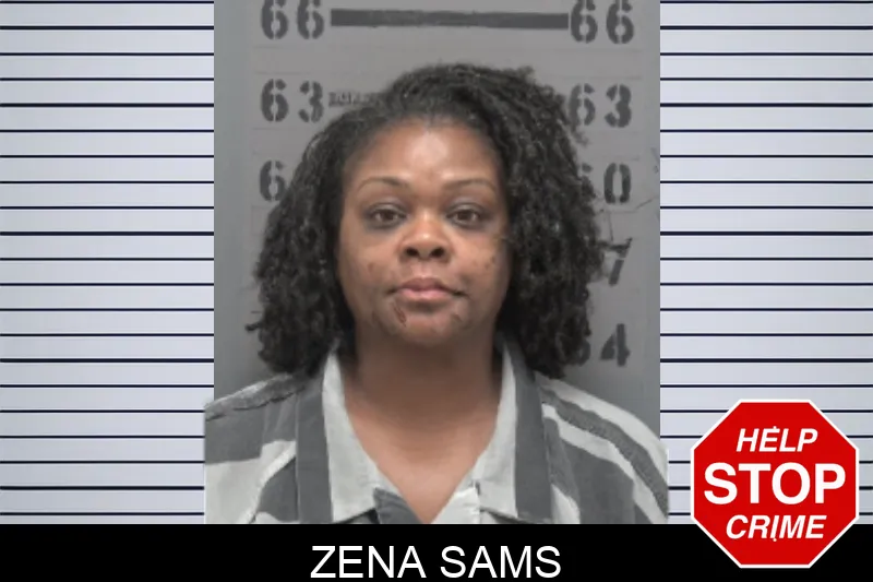 Zena Sams mugshot