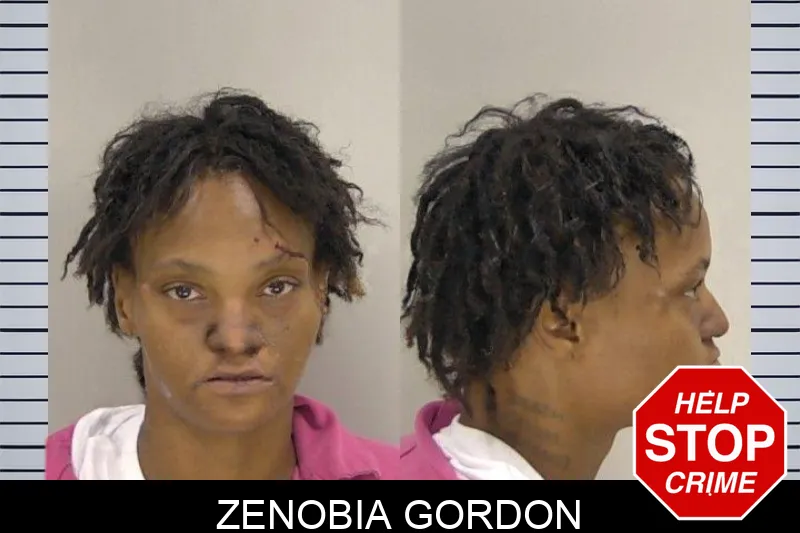 Zenobia Gordon mugshot