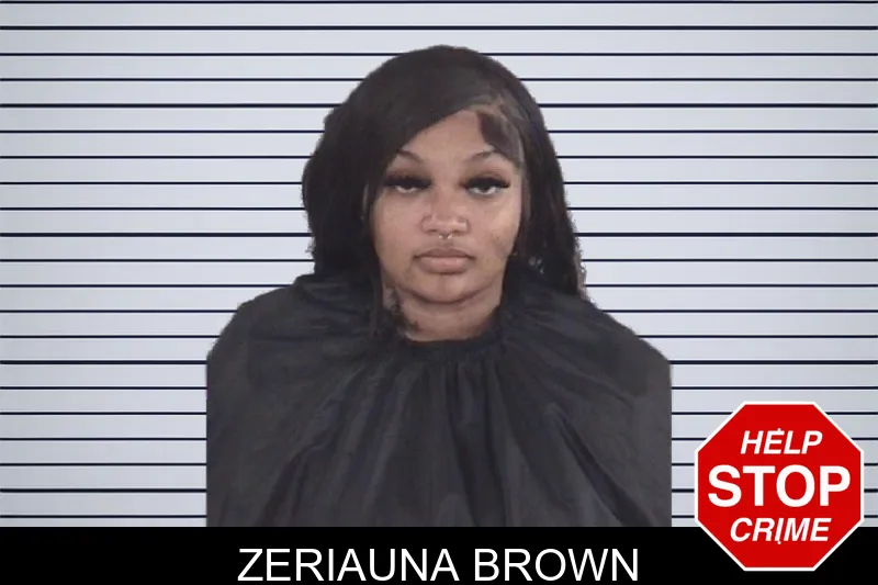 Zeriauna Brown mugshot