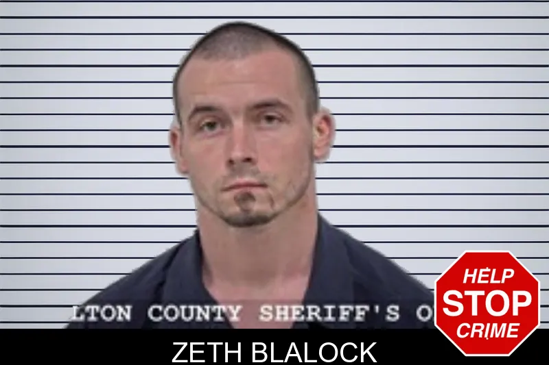 Zeth Blalock mugshot