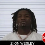 Ziion Wesley mugshot