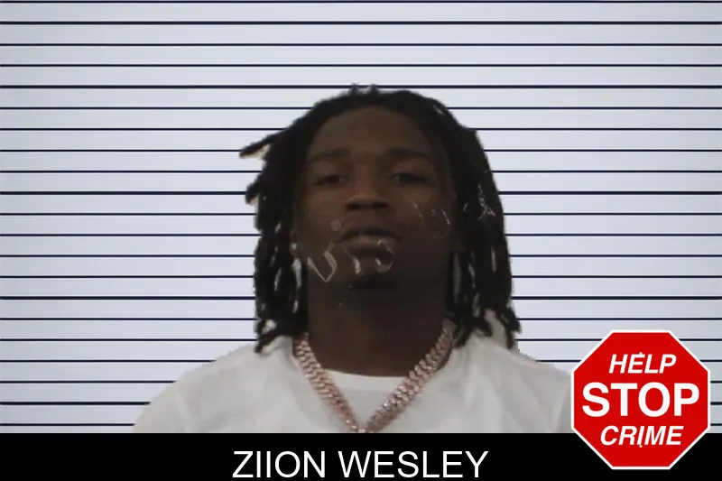 Ziion Wesley mugshot