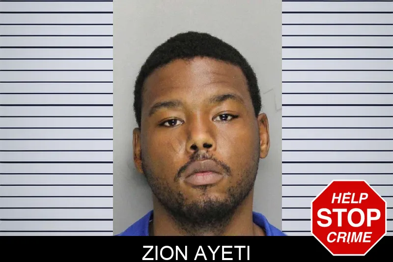 Zion Ayeti mugshot