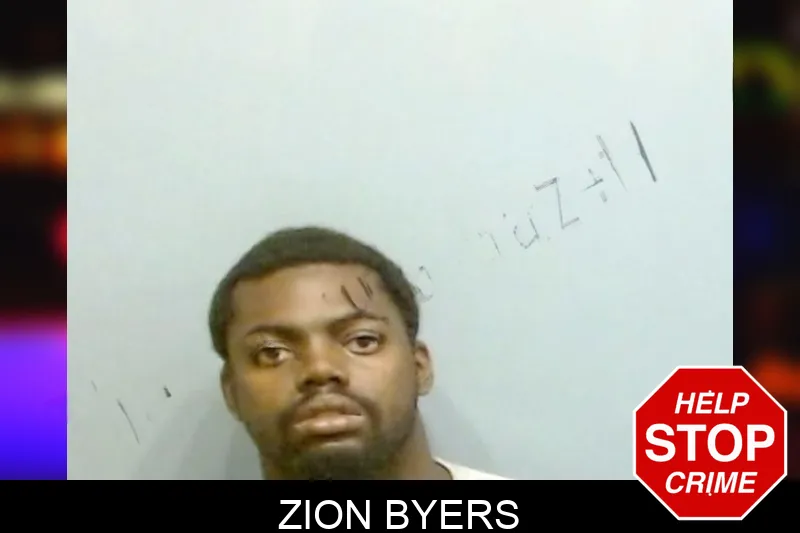 Zion Byers mugshot