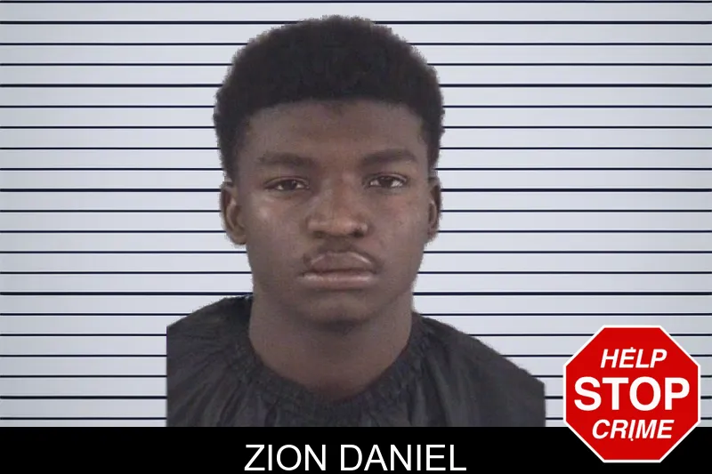 Zion Daniel mugshot