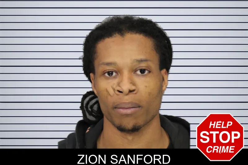 Zion Sanford mugshot