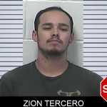 Zion Tercero mugshot
