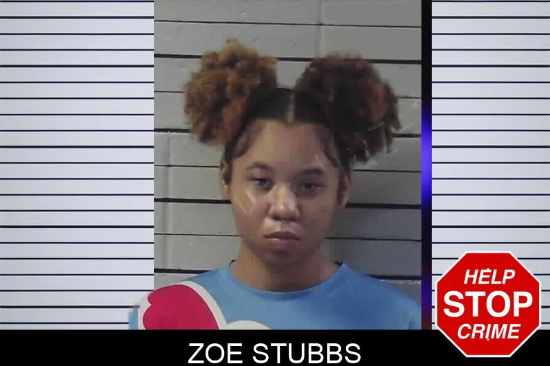 Zoe Stubbs mugshot