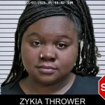 Zykia Thrower mugshot
