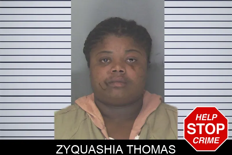 Zyquashia Thomas mugshot