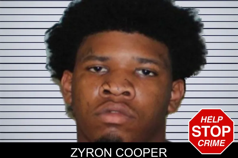 Zyron Cooper mugshot