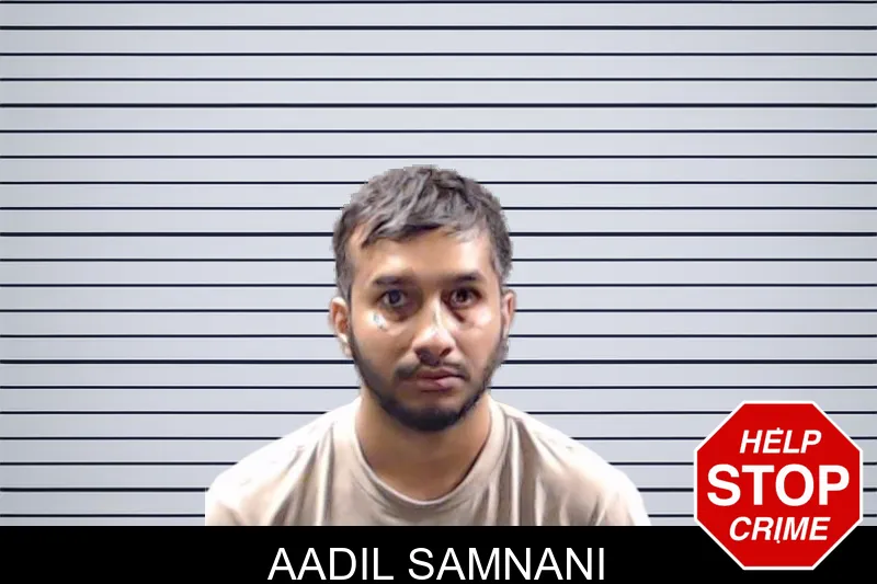 Aadil Samnani mugshot
