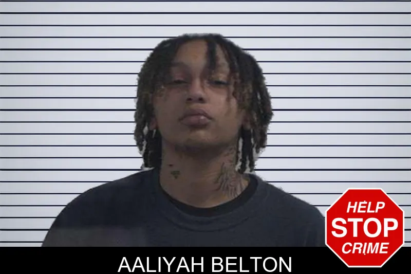 Aaliyah Belton mugshot