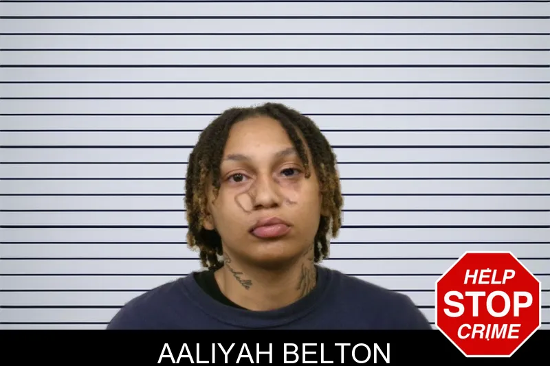 Aaliyah Belton mugshot