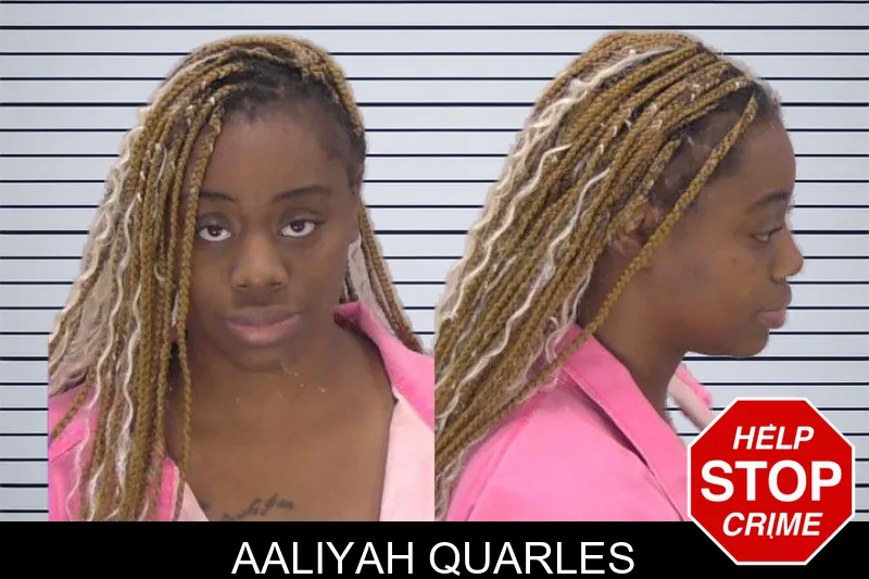 Aaliyah Quarles mugshot