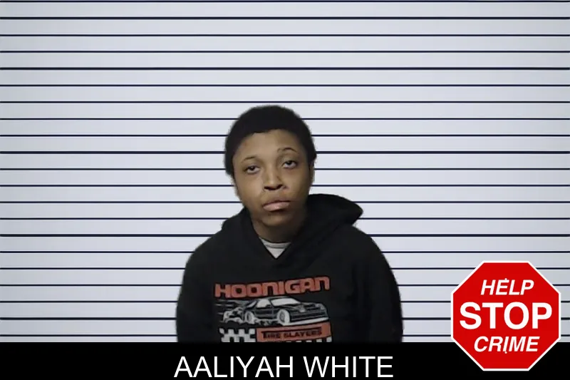 Aaliyah White mugshot