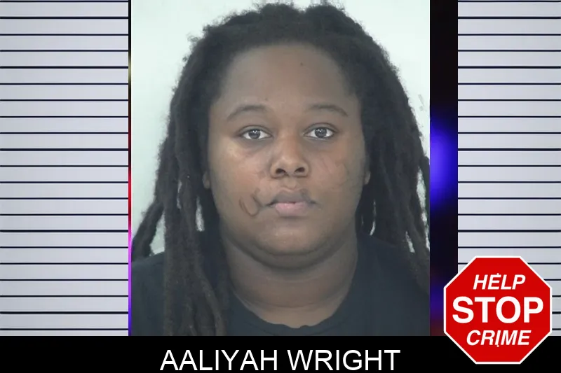 Aaliyah Wright mugshot