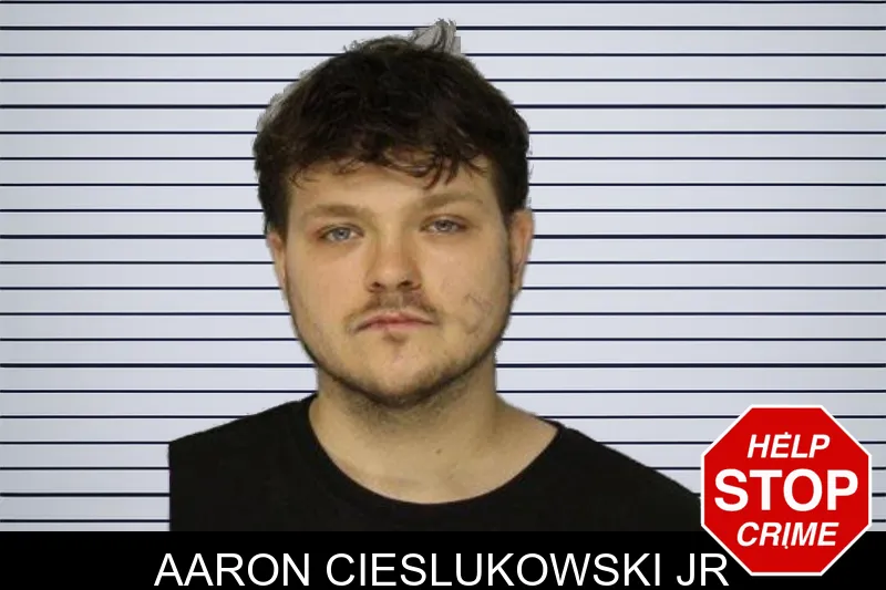 Aaron Cieslukowski Jr mugshot