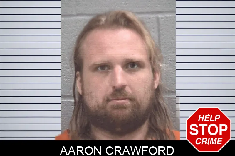 Aaron Crawford mugshot