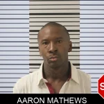 Aaron Mathews mugshot