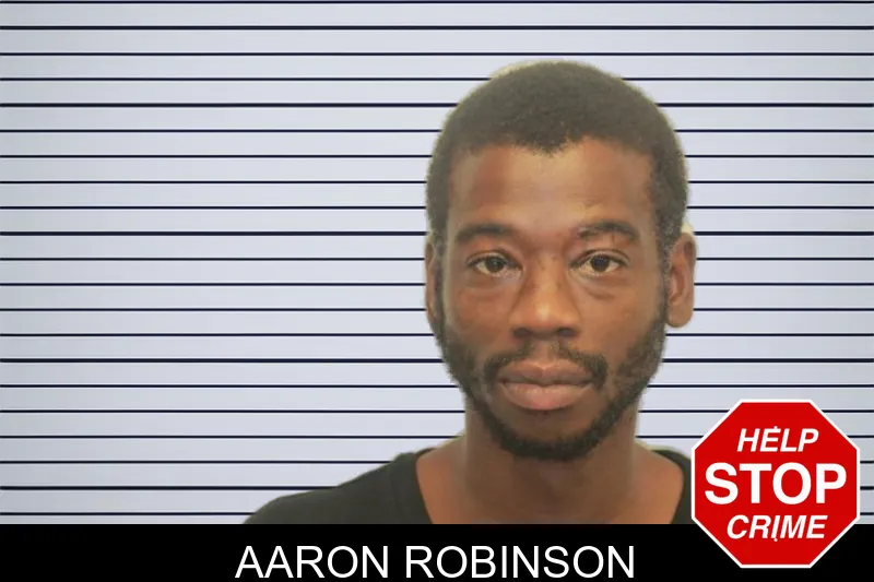 Aaron Robinson mugshot