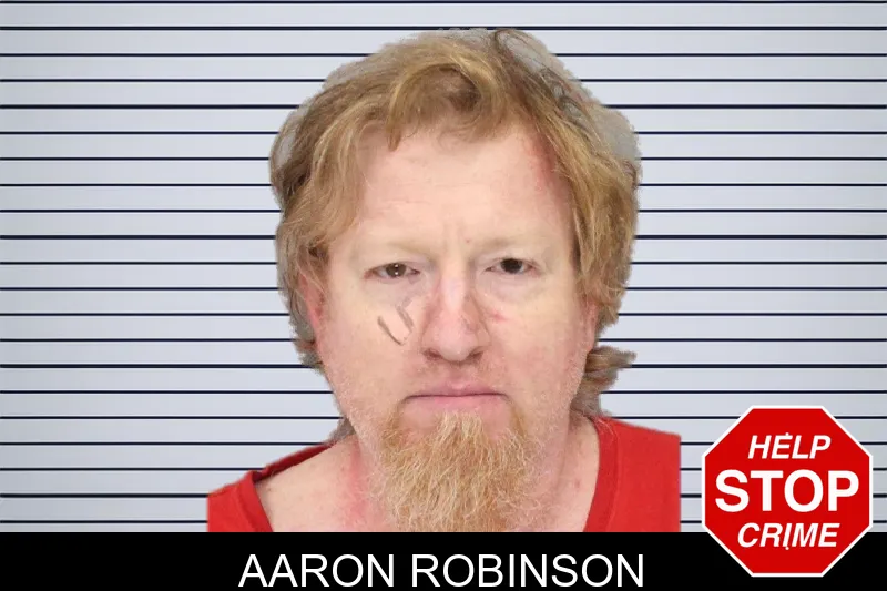 Aaron Robinson mugshot