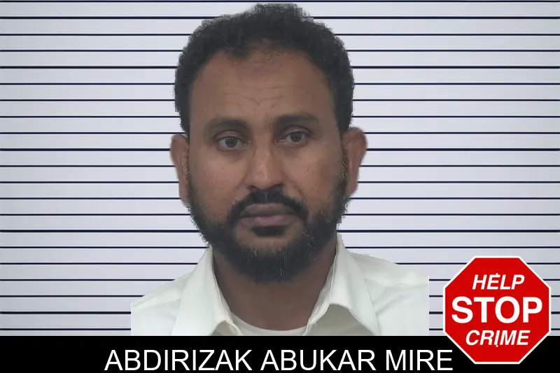 Abdirizak Abukar Mire mugshot