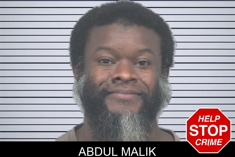 Abdul Malik mugshot