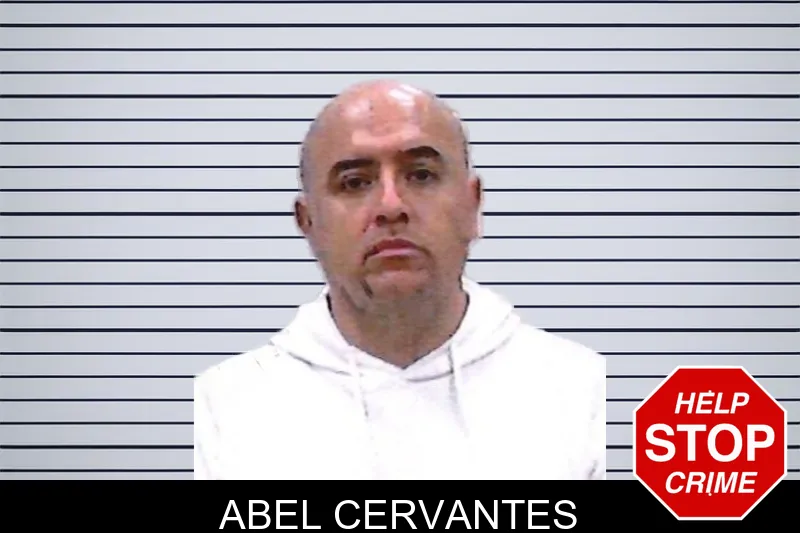 Abel Cervantes mugshot