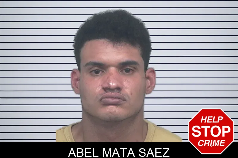 Abel Mata Saez mugshot