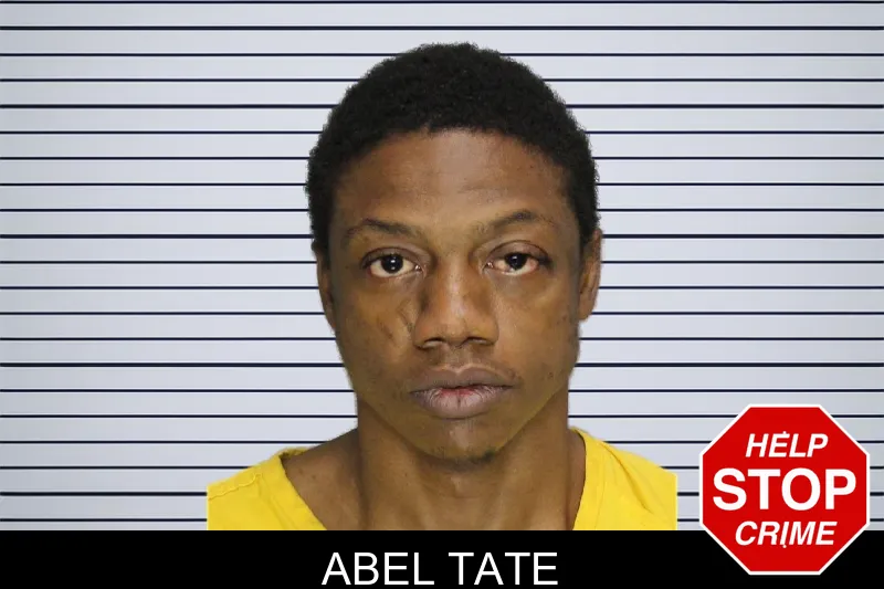 Abel Tate mugshot