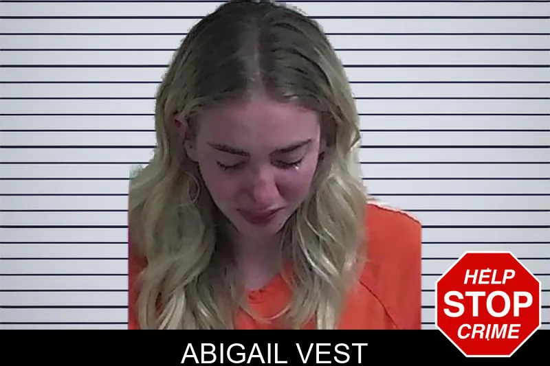 Abigail Vest mugshot