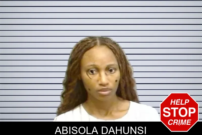 Abisola Dahunsi mugshot