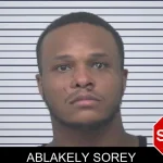 Ablakely Sorey mugshot
