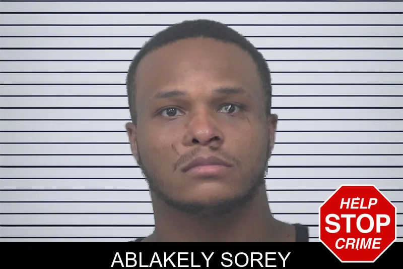 Ablakely Sorey mugshot