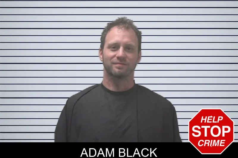 Adam Black mugshot
