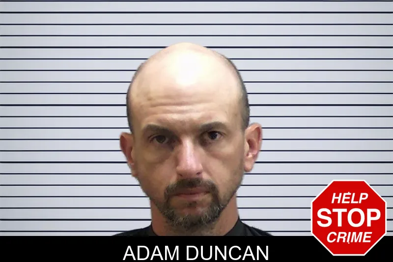 Adam Duncan mugshot